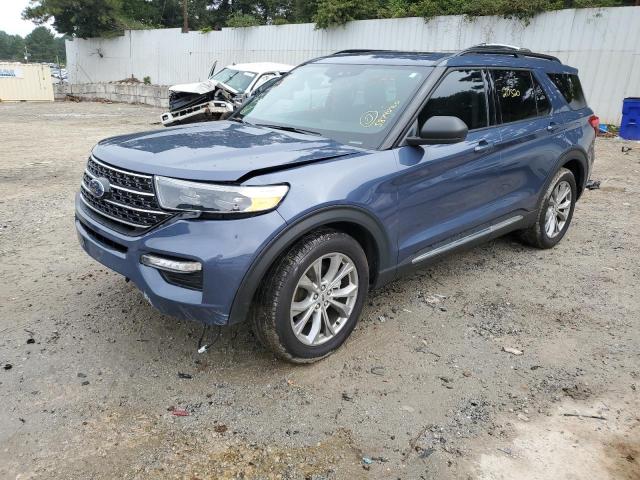 Photo 2 from auction – 2021 FORD EXPLORER X with VIN 1FMSK7DH2MGC15934
