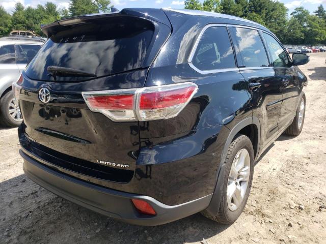 Photo 4 from auction – 2015 TOYOTA HIGHLANDER with VIN 5TDDKRFH4FS184071