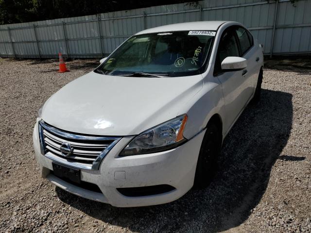 Photo 2 from auction – 2015 NISSAN SENTRA with VIN 3N1AB7AP1FY274456