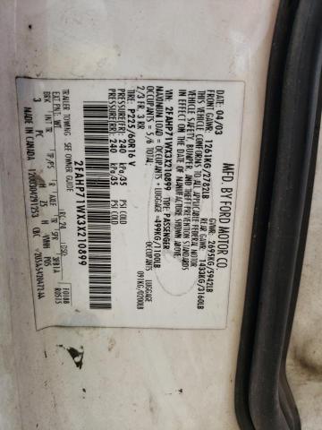 Photo 10 from auction – 2003 FORD CROWN VICT with VIN 2FAHP71WX3X210899
