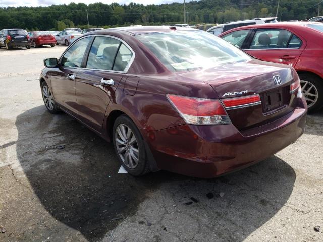 Photo 3 from auction – 2012 HONDA ACCORD EXL with VIN 1HGCP2F80CA066534
