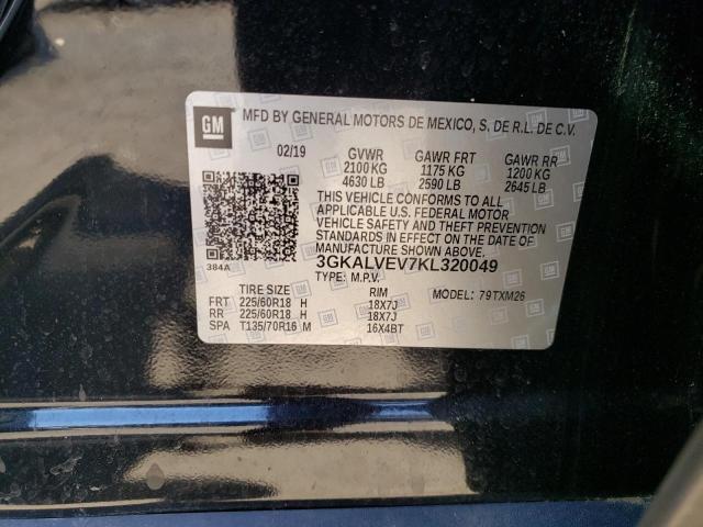 Photo 10 from auction – 2019 GMC TERRAIN SL with VIN 3GKALVEV7KL320049