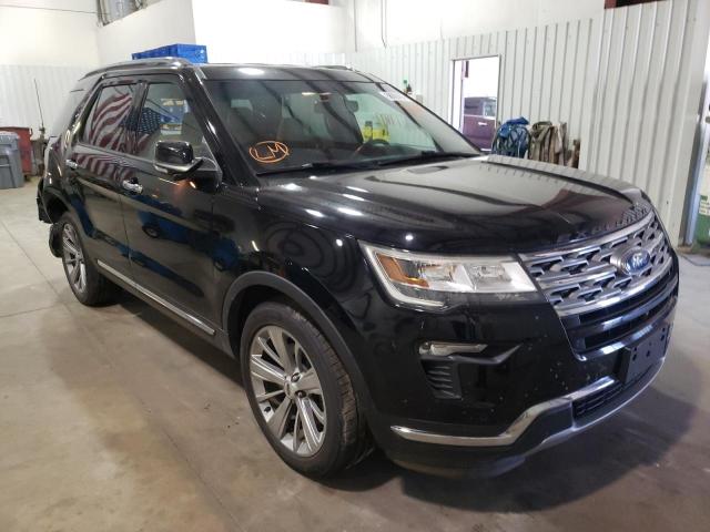 FORD EXPLORER L 2018 with VIN 1FM5K7F89JGB67287 - Photo from auction