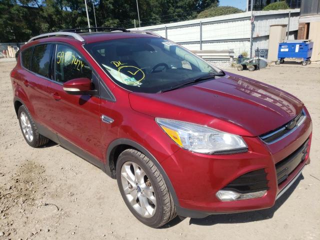 FORD ESCAPE TIT 2014 with VIN 1FMCU0J9XEUD39813 - Photo from auction