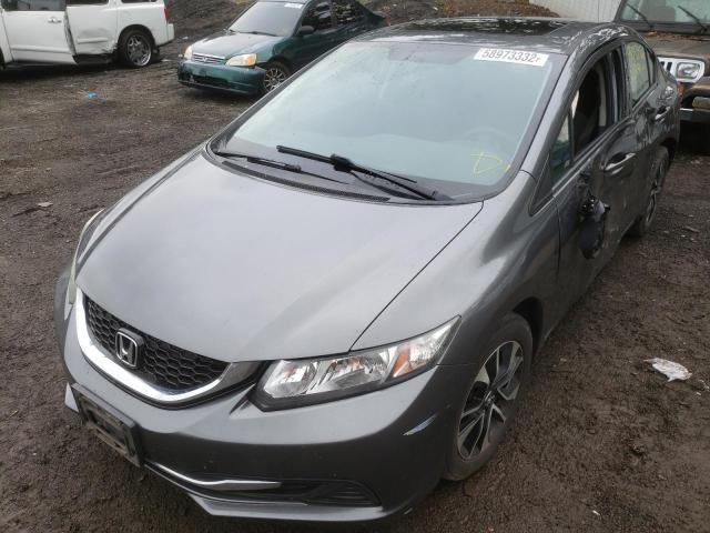Photo 2 from auction – 2013 HONDA CIVIC EX with VIN 19XFB2F85DE208174
