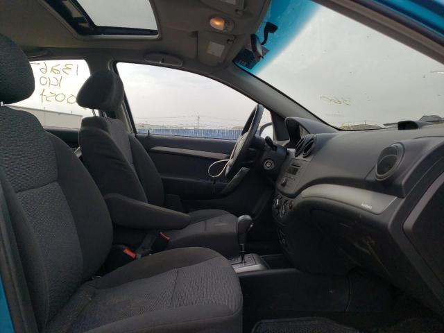 Photo 5 from auction – 2008 CHEVROLET AVEO LT with VIN KL1TG55608B200709