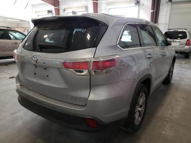 Photo 4 from auction – 2014 TOYOTA HIGHLANDER with VIN 5TDJKRFH7ES064654