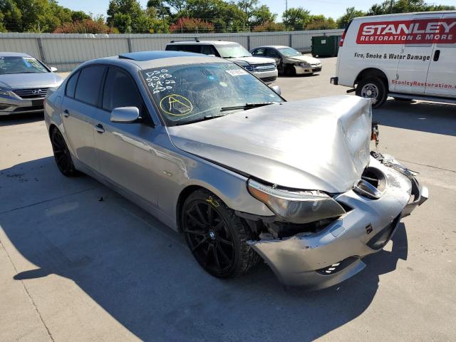BMW 530 I 2007 with VIN WBANE73547CM49873 - Photo from auction