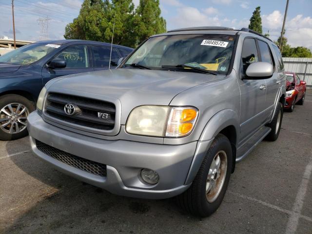 Photo 2 from auction – 2002 TOYOTA SEQUOIA SR with VIN 5TDZT34A92S130278