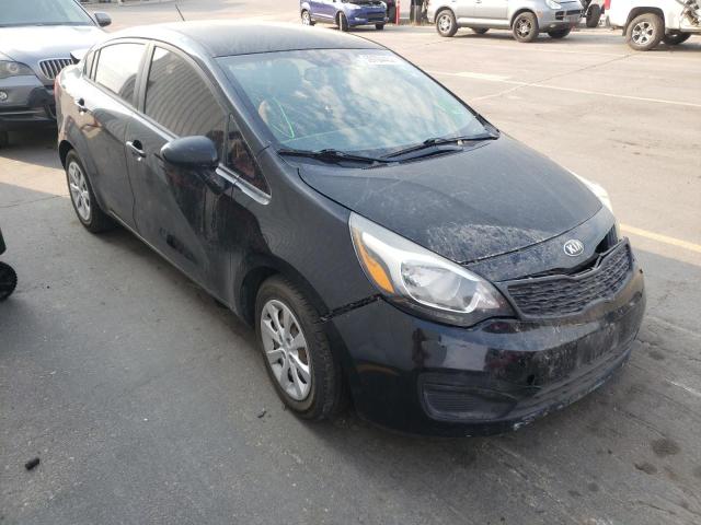 KIA RIO LX 2015 with VIN KNADM4A35F6431863 - Photo from auction