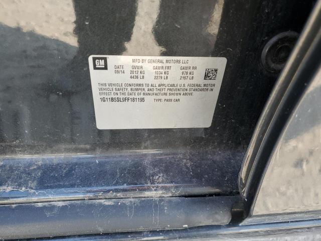 Photo 10 from auction – 2015 CHEVROLET MALIBU LS with VIN 1G11B5SL9FF181195