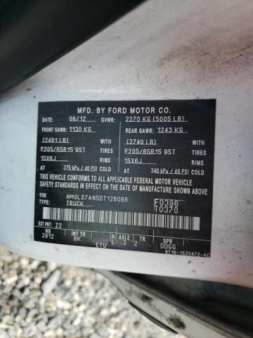 Photo 10 from auction – 2013 FORD TRANSIT CO with VIN NM0LS7AN5DT126088