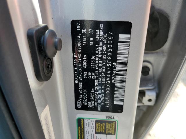 Photo 10 from auction – 2014 KIA OPTIMA LX with VIN 5XXGM4A78EG350097