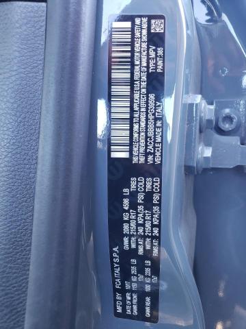 Photo 10 from auction – 2017 JEEP RENEGADE L with VIN ZACCJBBB5HPG39596