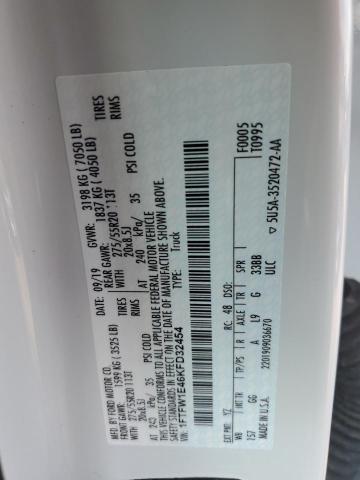 Photo 10 from auction – 2019 FORD F150 SUPER with VIN 1FTFW1E46KFD32454