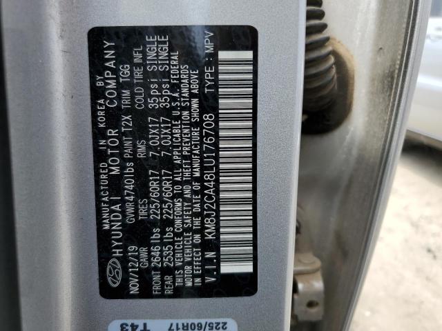 Photo 10 from auction – 2020 HYUNDAI TUCSON SE with VIN KM8J2CA48LU176708