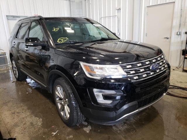 FORD EXPLORER L 2017 with VIN 1FM5K8F87HGC68201 - Photo from auction