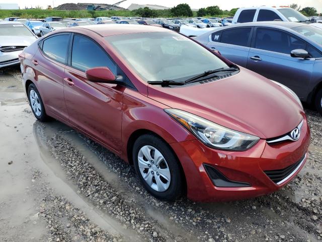 HYUNDAI ELANTRA SE 2016 with VIN 5NPDH4AE2GH759094 - Photo from auction