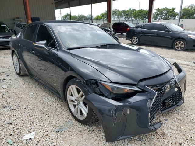 LEXUS IS 300 2021 with VIN JTHAA1D22M5111076 - Photo from auction