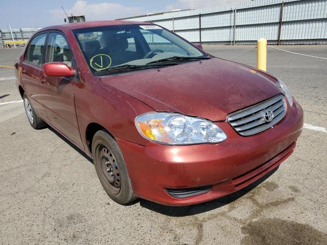 Photo 1 from auction – 2003 TOYOTA COROLLA CE with VIN 1NXBR32E33Z051493