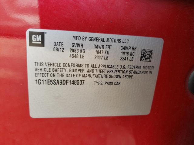 Photo 10 from auction – 2013 CHEVROLET MALIBU 2LT with VIN 1G11E5SA9DF148507