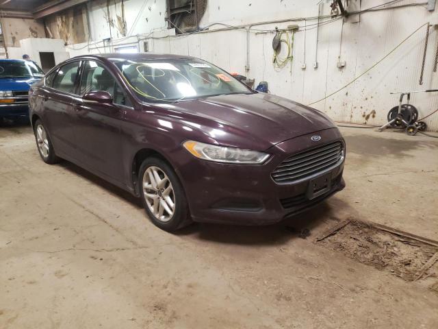 FORD FUSION SE 2013 with VIN 3FA6P0H75DR279464 - Photo from auction