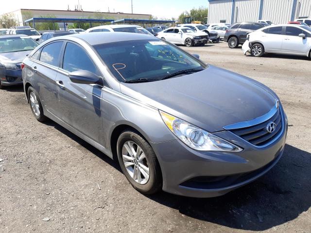 HYUNDAI SONATA GLS 2014 with VIN 5NPEB4AC6EH876730 - Photo from auction