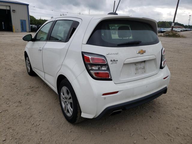 Photo 3 from auction – 2020 CHEVROLET SONIC with VIN 1G1JG6SB1L4128450