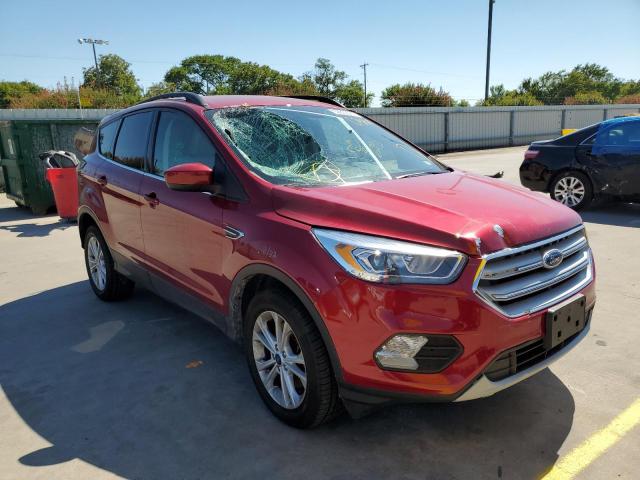 FORD ESCAPE SEL 2018 with VIN 1FMCU9HDXJUC75281 - Photo from auction