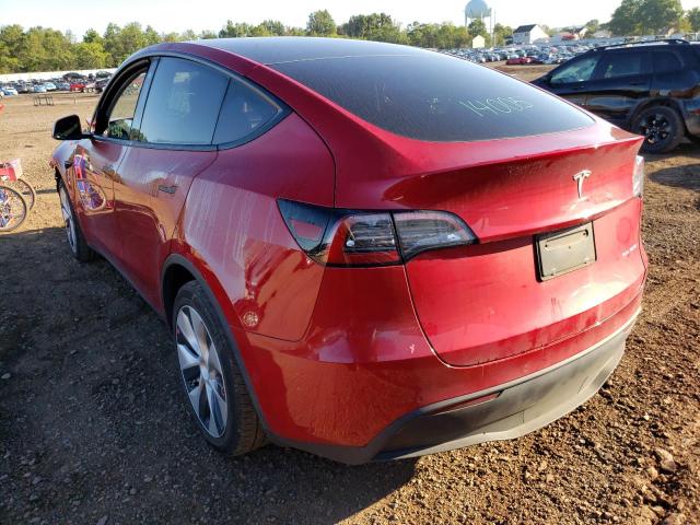 Photo 3 from auction – 2021 TESLA MODEL Y with VIN 5YJYGDEE9MF192228