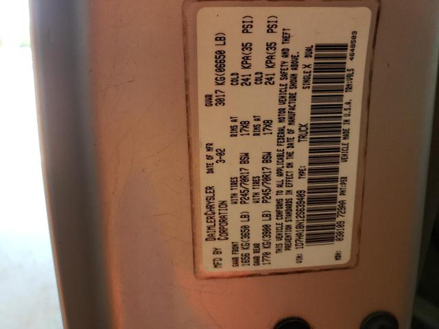Photo 10 from auction – 2002 DODGE RAM 1500 with VIN 1D7HA18N12S639409