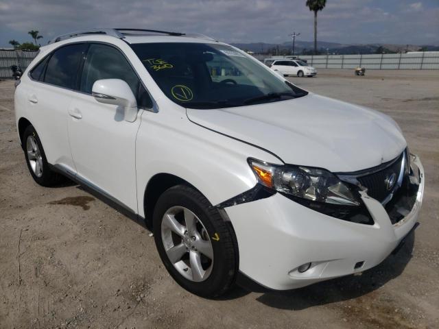 LEXUS RX 350 2010 with VIN JTJZK1BA9A2407752 - Photo from auction