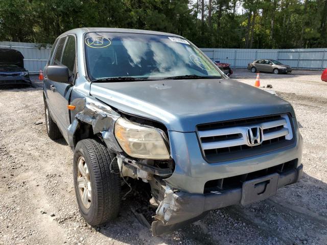 HONDA PILOT LX 2007 with VIN 2HKYF18107H501178 - Photo from auction