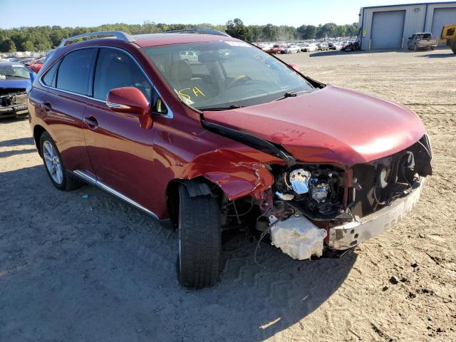 LEXUS RX 350 2010 with VIN 2T2BK1BA3AC053244 - Photo from auction