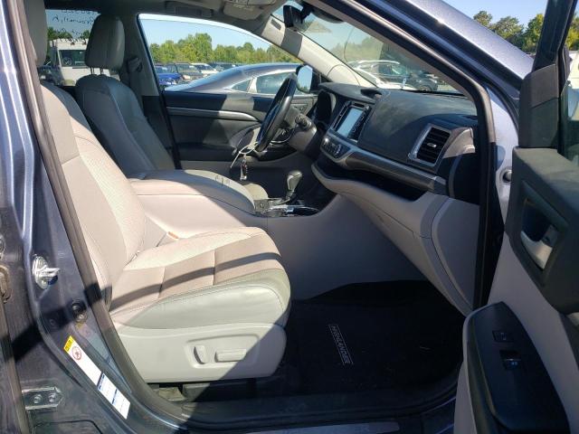 Photo 5 from auction – 2018 TOYOTA HIGHLANDER with VIN 5TDDGRFH4JS039266