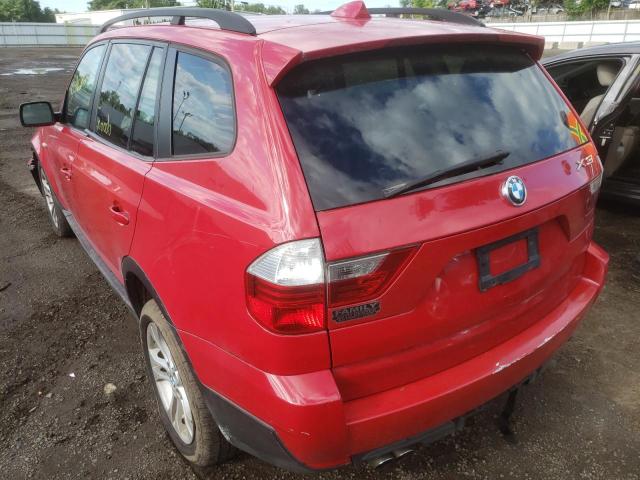 Photo 3 from auction – 2007 BMW X3 3.0SI with VIN WBXPC93477WF13025