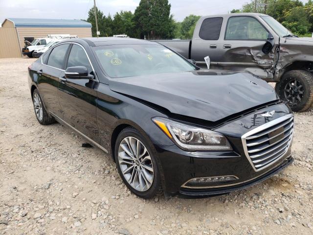GENESIS G80 BASE 2017 with VIN KMHGN4JE8HU177672 - Photo from auction