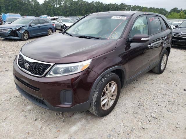 Photo 2 from auction – 2015 KIA SORENTO LX with VIN 5XYKT3A69FG578914