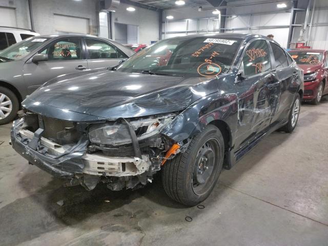 Photo 2 from auction – 2019 HONDA CIVIC LX with VIN 2HGFC2F64KH527659