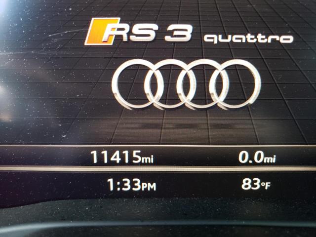 Photo 8 from auction – 2020 AUDI RS3 with VIN WUABWGFF7LA901783