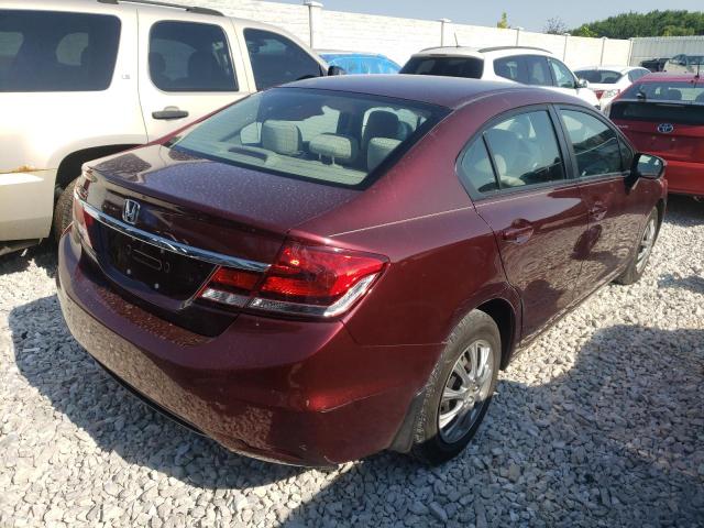 Photo 4 from auction – 2015 HONDA CIVIC LX with VIN 19XFB2F55FE272272