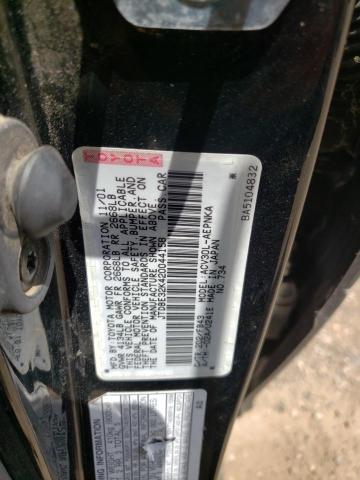 Photo 10 from auction – 2002 TOYOTA CAMRY LE with VIN JTDBE32K420044158