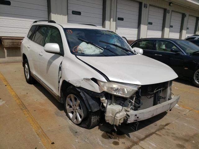 TOYOTA HIGHLANDER 2013 with VIN 5TDBK3EH9DS242579 - Photo from auction