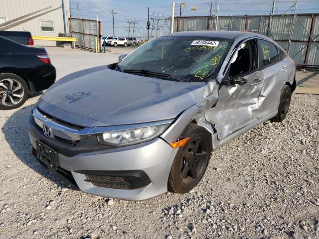 Photo 2 from auction – 2017 HONDA CIVIC LX with VIN 19XFC2F53HE056520
