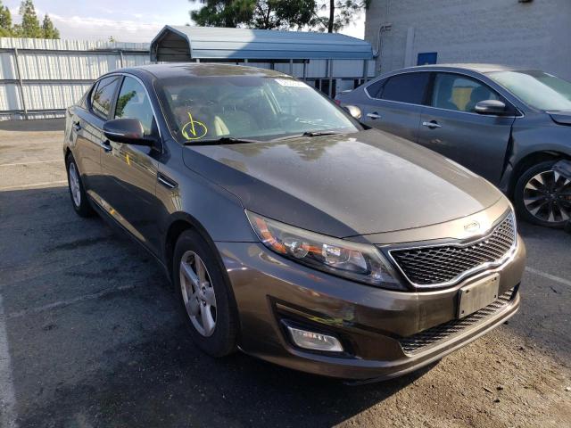 KIA OPTIMA LX 2014 with VIN 5XXGM4A78EG285087 - Photo from auction