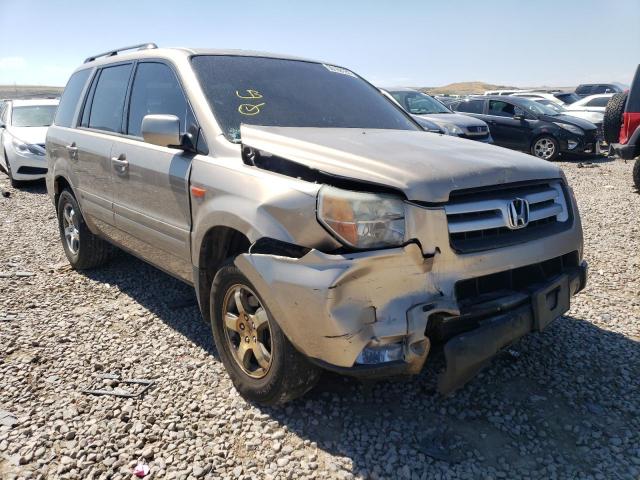 HONDA PILOT EX 2006 with VIN 5FNYF18556B001159 - Photo from auction