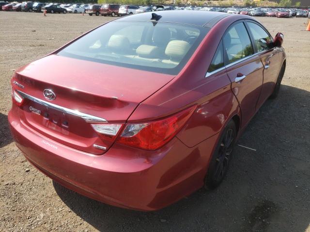 Photo 4 from auction – 2013 HYUNDAI SONATA SE with VIN 5NPEC4ACXDH654574