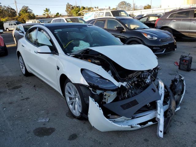TESLA MODEL 3 2022 with VIN 5YJ3E1EA5NF143007 - Photo from auction