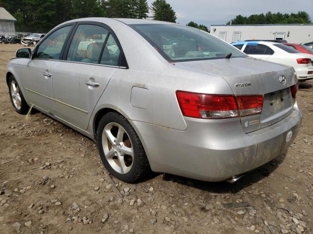 Photo 3 from auction – 2006 HYUNDAI SONATA GLS with VIN 5NPEU46F56H020334