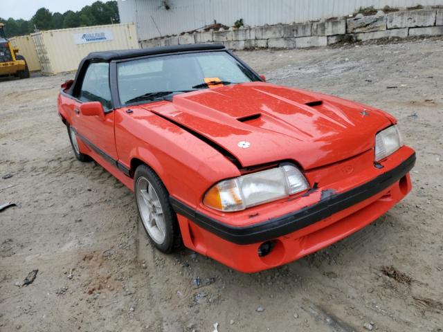 FORD MUSTANG LX 1992 with VIN 1FACP44E2NF161451 - Photo from auction